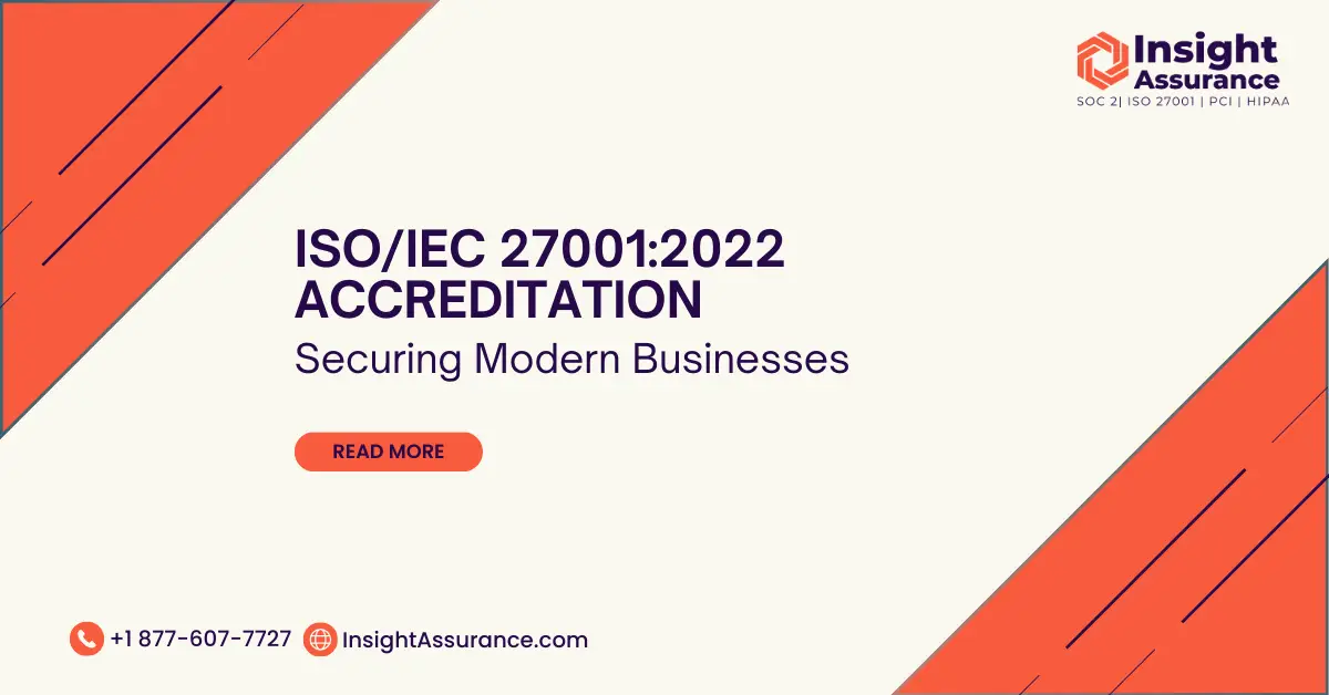 Securing Modern Businesses: ISO/IEC 27001:2022 Accreditation