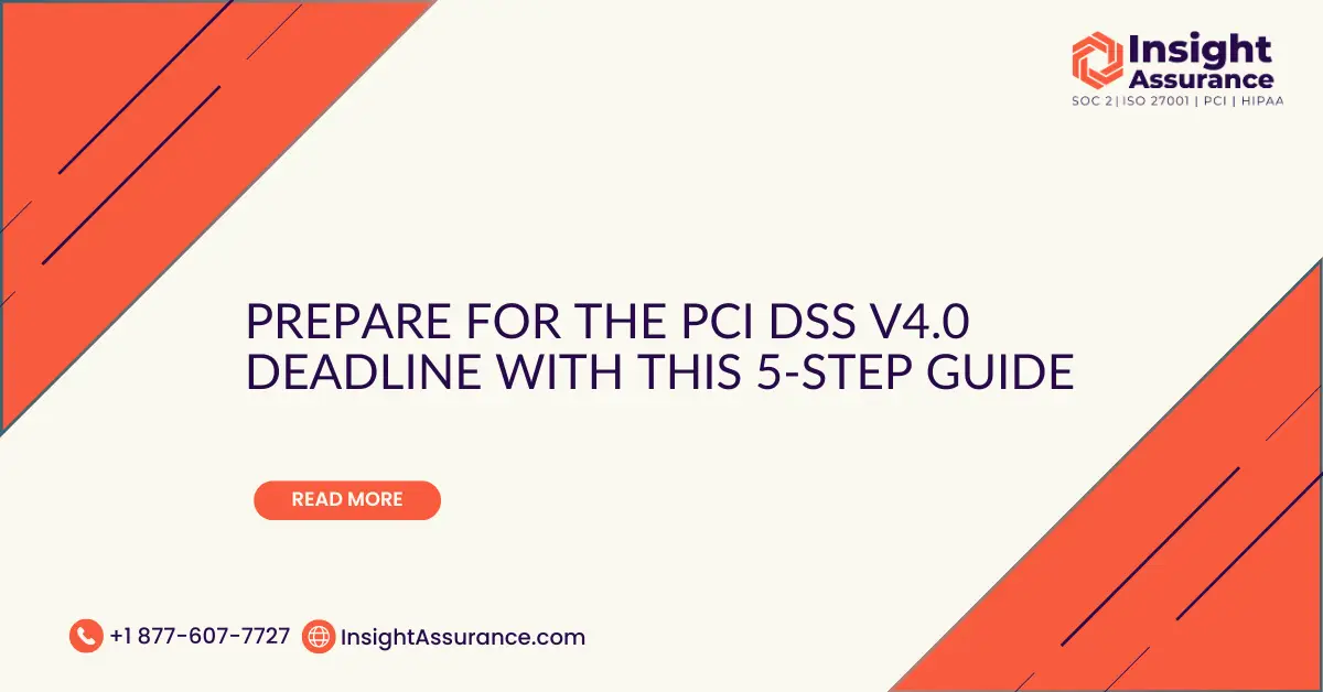 Prepare for the PCI DSS v4.0 Deadline With This 5 Step Guide