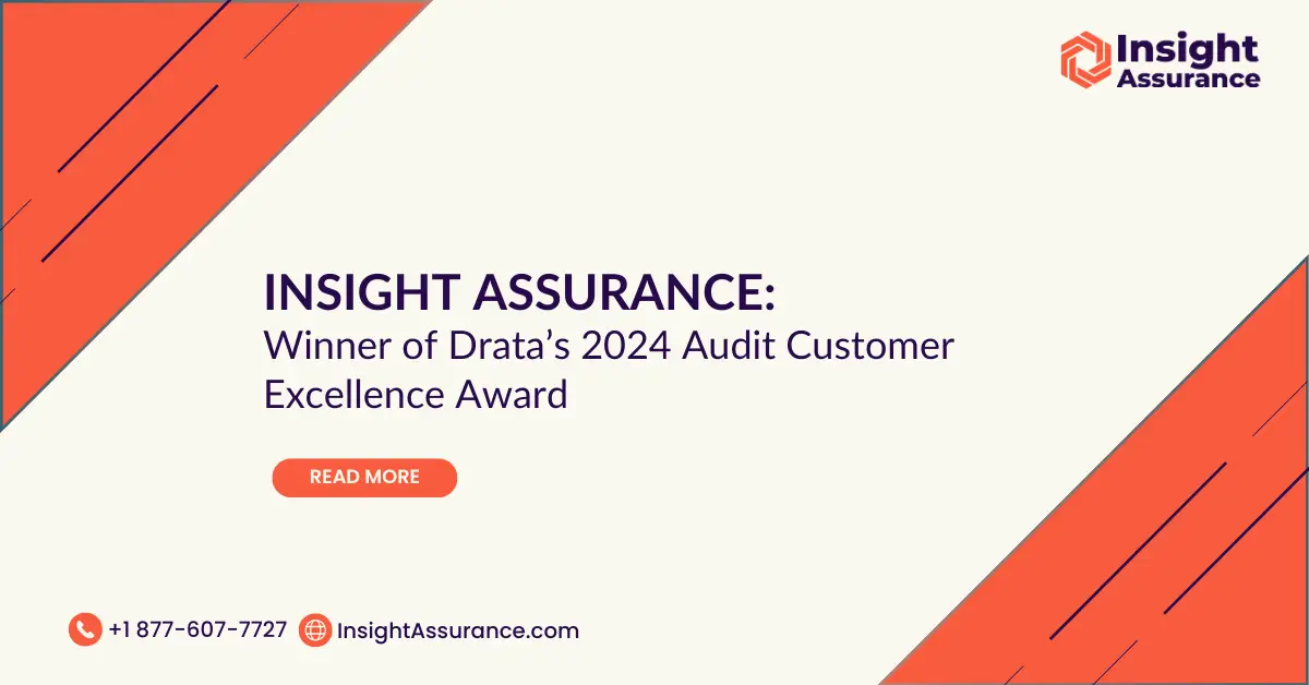Insight Assurance Winner of Drata’s 2024 Audit Customer Excellence Award