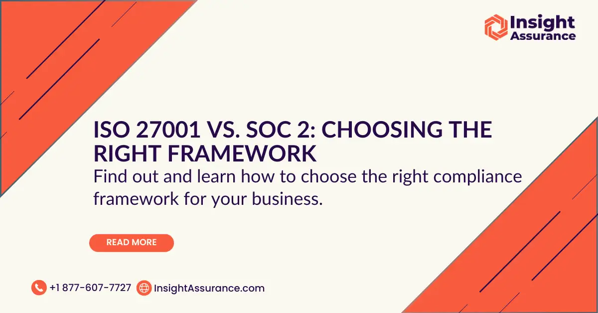 ISO 27001 vs. SOC 2