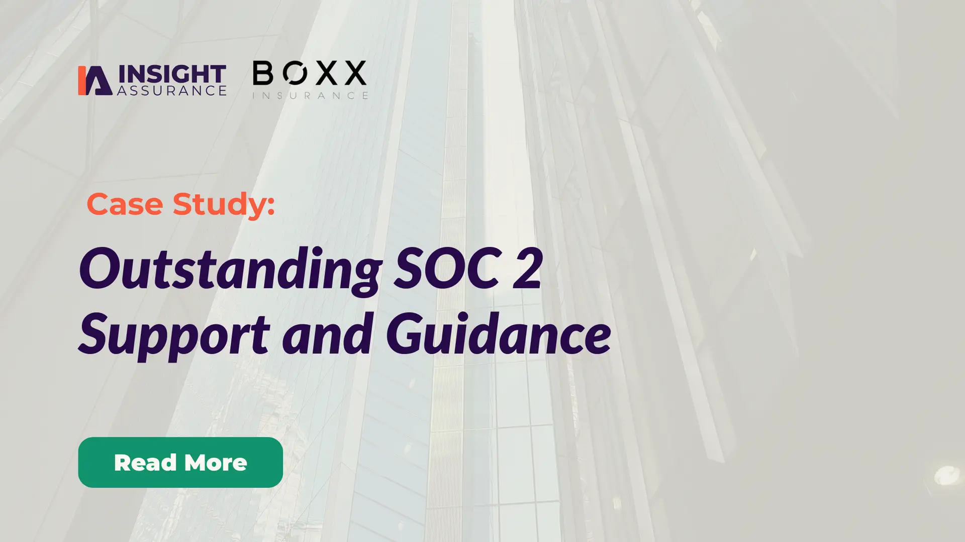 Outstanding SOC 2 Support and Guidance