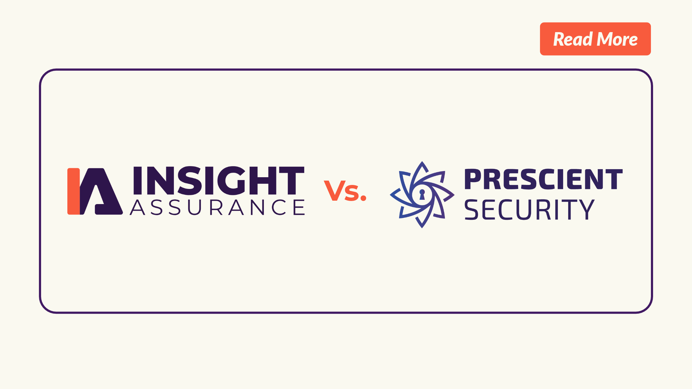 Insight Assurance vs Prescient Security