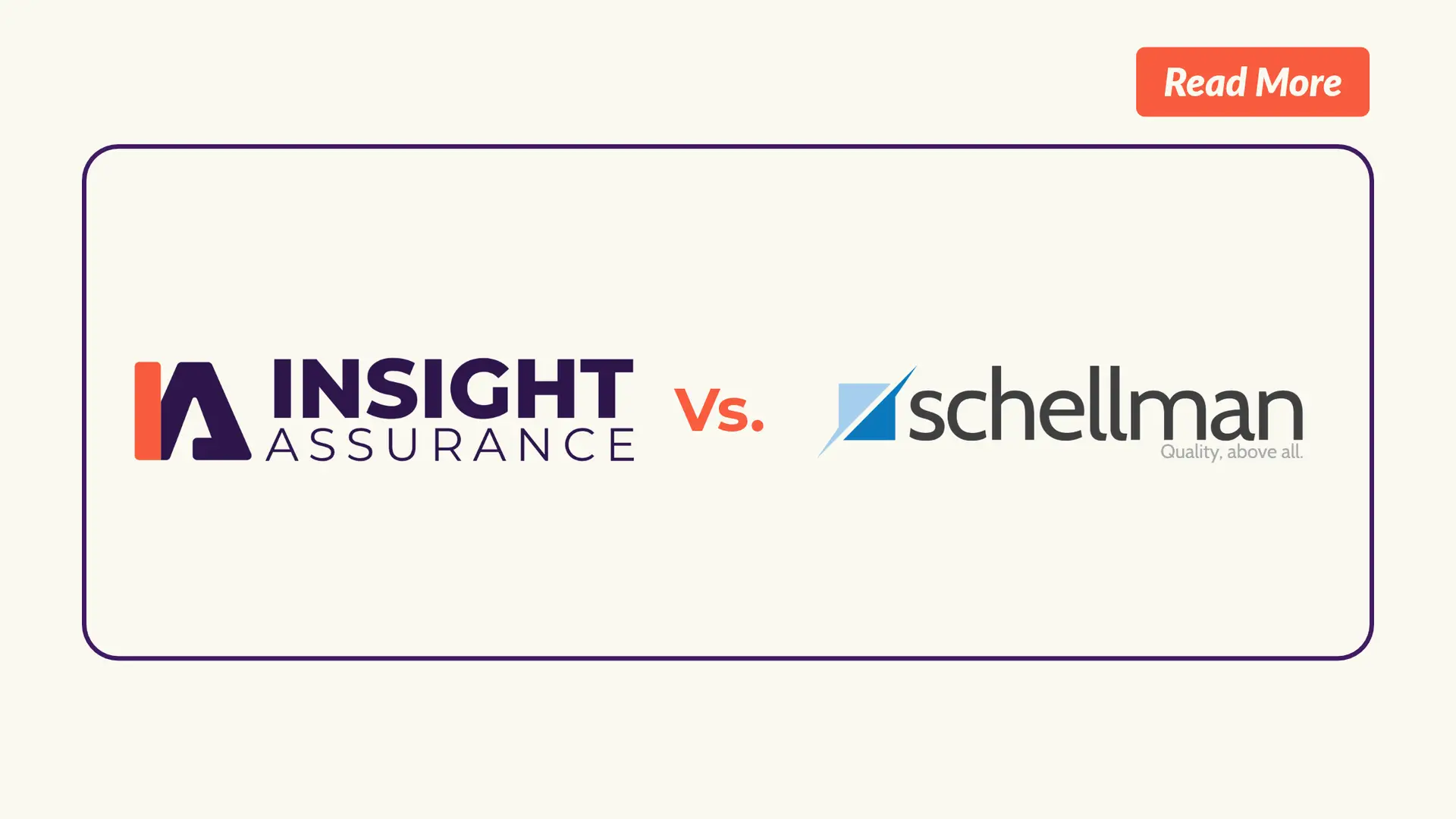 Insight Assurance vs Schellman